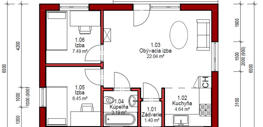 Projekt domu PD129